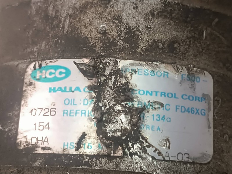 Recambio de compresor aire acondicionado para hyundai accent (lc) crdi gl referencia OEM IAM  FD46XG HALLE - HCC
