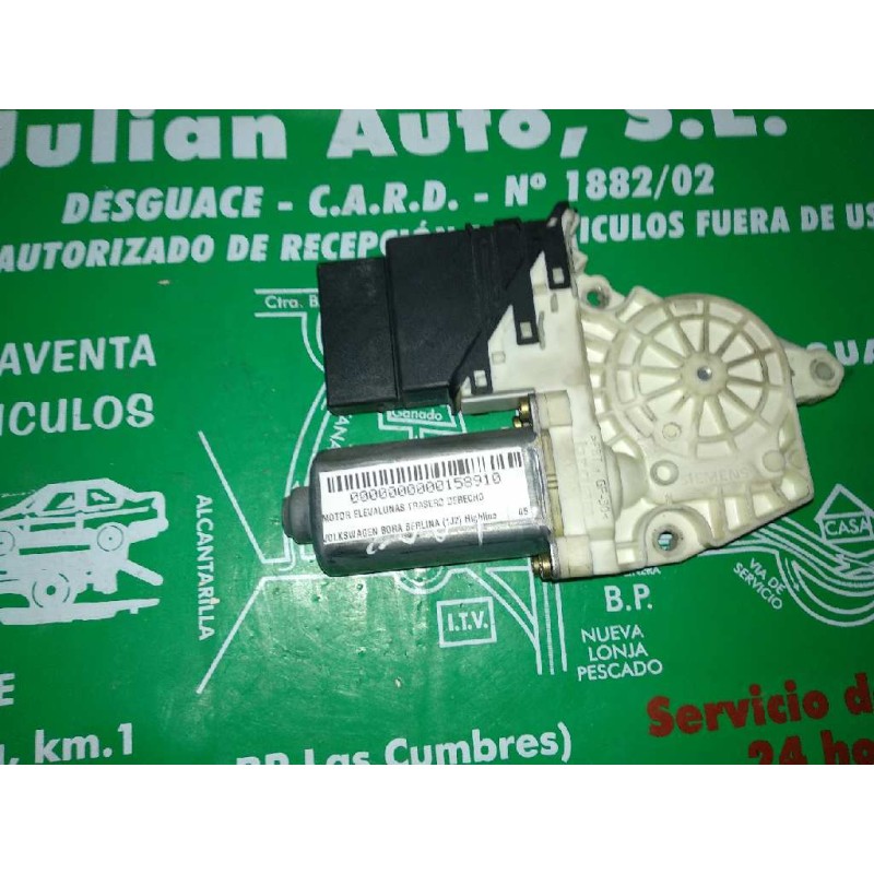 Recambio de motor elevalunas trasero derecho para volkswagen bora berlina (1j2) highline referencia OEM IAM  F005S00050 08412