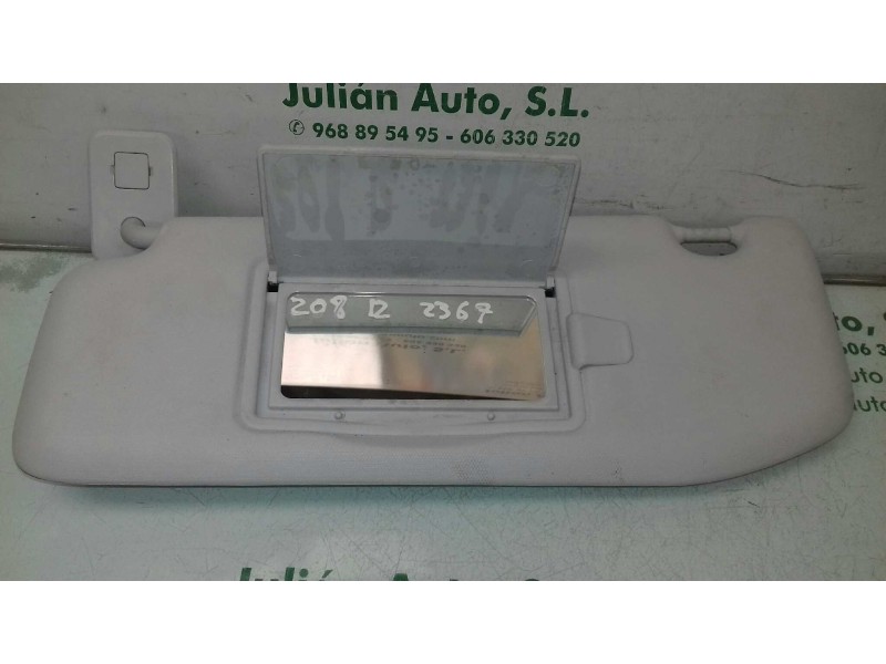 Recambio de parasol izquierdo para peugeot 208 access referencia OEM IAM   