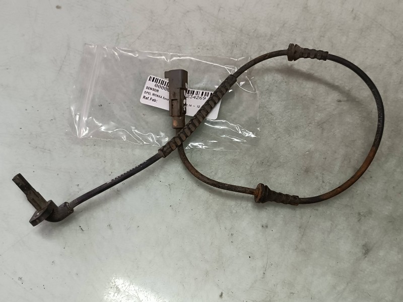 Recambio de sensor para opel mokka excellence referencia OEM IAM 94544440 CONECTOR 2 PINES CAPTADOR ABS