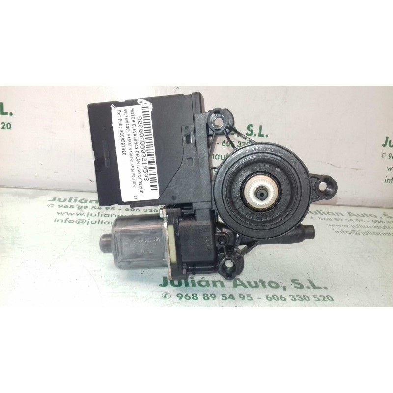 Recambio de motor elevalunas delantero derecho para volkswagen passat variant (365) edition referencia OEM IAM 3C0959792C 919191