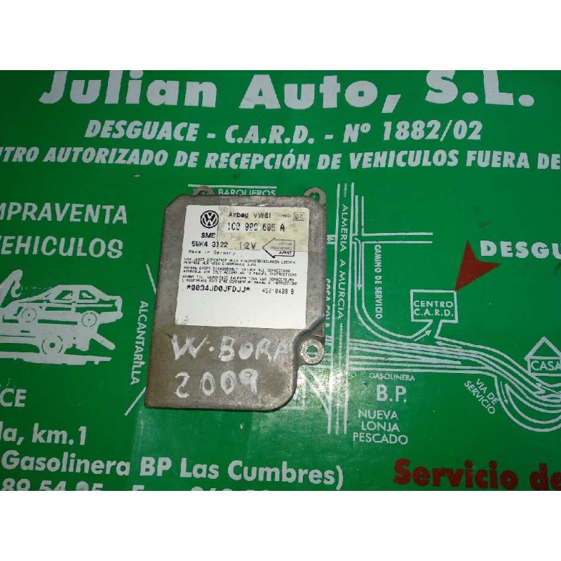 Recambio de centralita airbag para volkswagen bora berlina (1j2) highline referencia OEM IAM 1C0909605A 5WK43122 