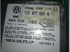 Recambio de centralita airbag para volkswagen bora berlina (1j2) highline referencia OEM IAM 1C0909605A 5WK43122  2