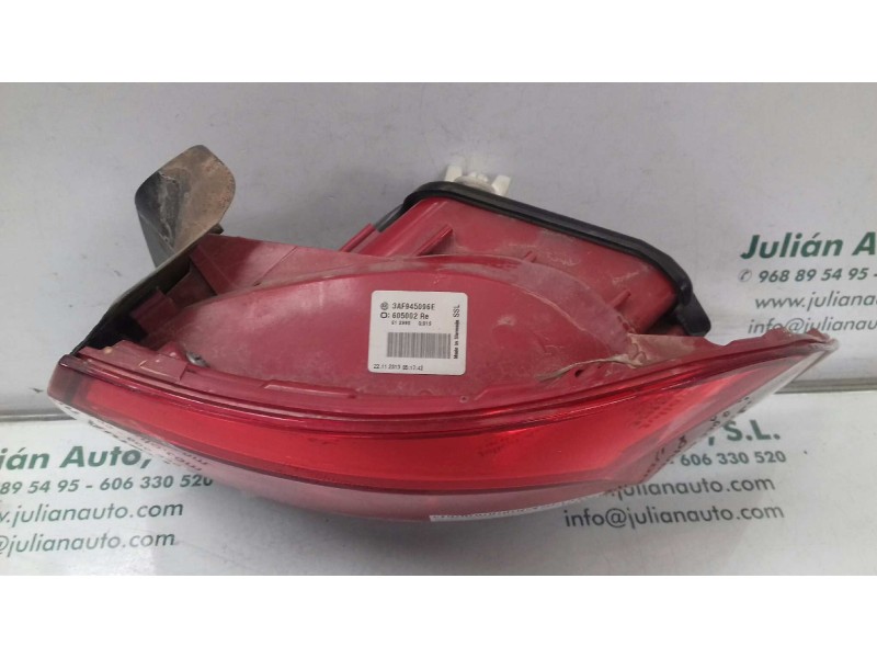 Recambio de piloto trasero derecho para volkswagen passat variant (365) edition referencia OEM IAM 3AF945096E 605002 EXT - ALETA