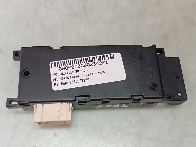Recambio de modulo electronico para peugeot 308 sport referencia OEM IAM 9666827980 S180073002 CONTINENTAL