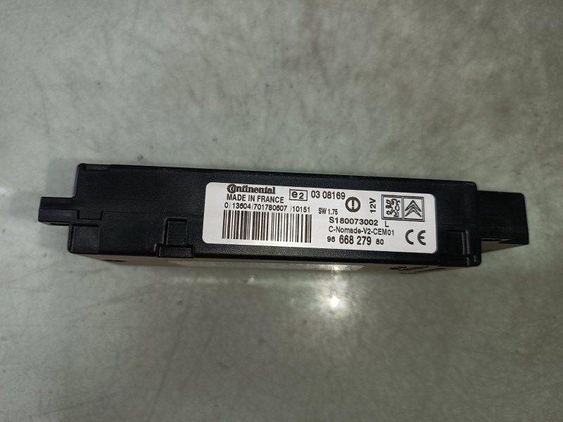 Recambio de modulo electronico para peugeot 308 sport referencia OEM IAM 9666827980 S180073002 CONTINENTAL