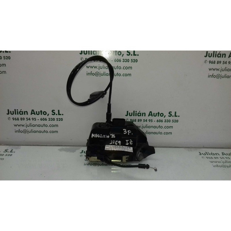 Recambio de cerradura puerta delantera izquierda para renault megane ii berlina 3p confort authentique referencia OEM IAM 086016