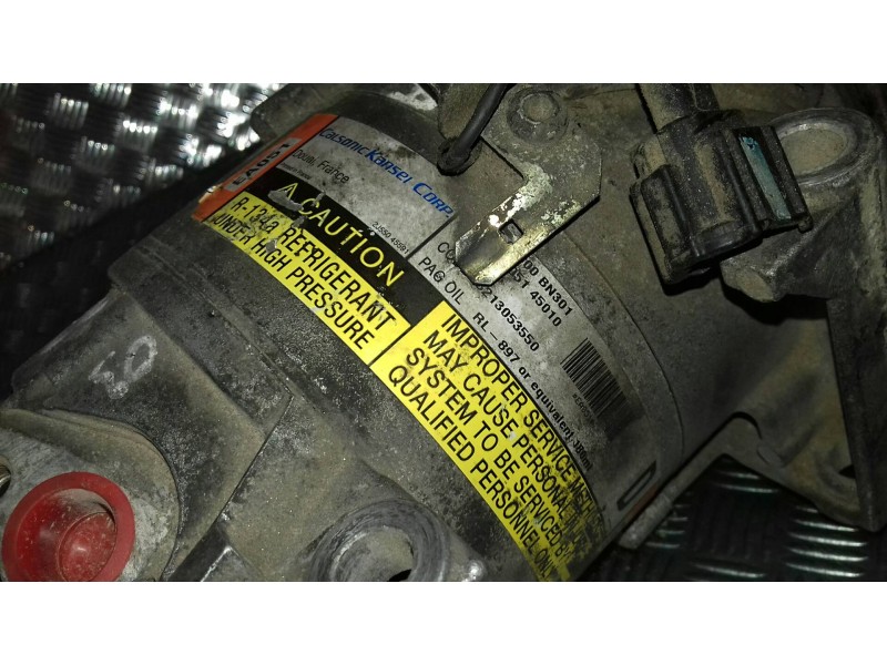 Recambio de compresor aire acondicionado para nissan almera (n16/e) acenta referencia OEM IAM 92600BN301  CALSONIC