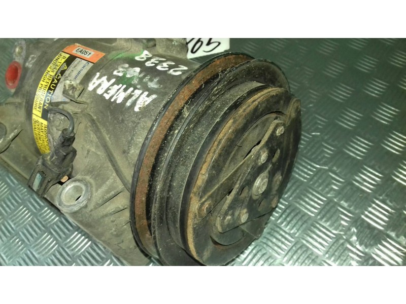 Recambio de compresor aire acondicionado para nissan almera (n16/e) acenta referencia OEM IAM 92600BN301  CALSONIC
