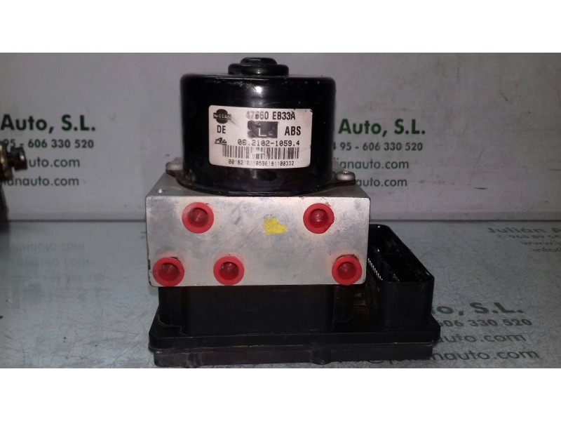 Recambio de abs para nissan navara pick-up (d40m) double cab xe 4x4 referencia OEM IAM 47660EB33A 06210210594 ATE