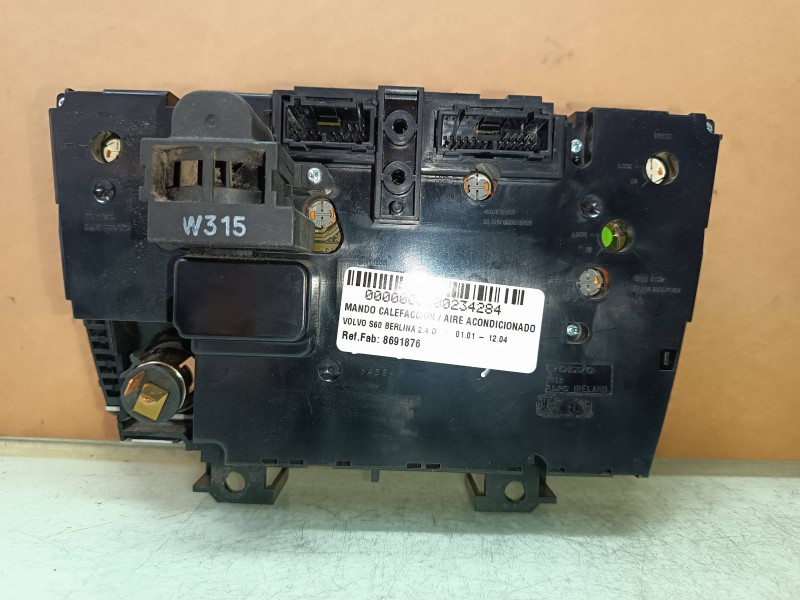 Recambio de mando calefaccion / aire acondicionado para volvo s60 berlina 2.4 d referencia OEM IAM 8691876  