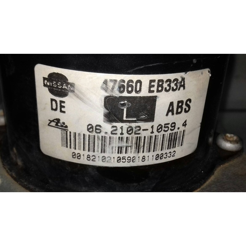 Recambio de abs para nissan navara pick-up (d40m) double cab xe 4x4 referencia OEM IAM 47660EB33A 06210210594 ATE