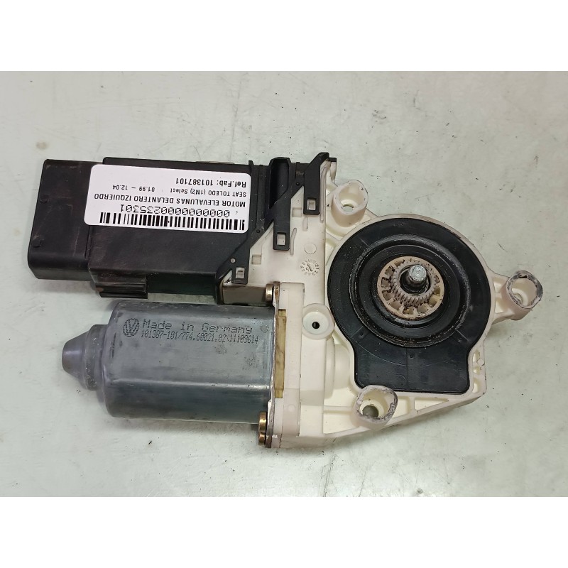 Recambio de motor elevalunas delantero izquierdo para seat toledo (1m2) select referencia OEM IAM 101387101 9776101432203 NEGRO