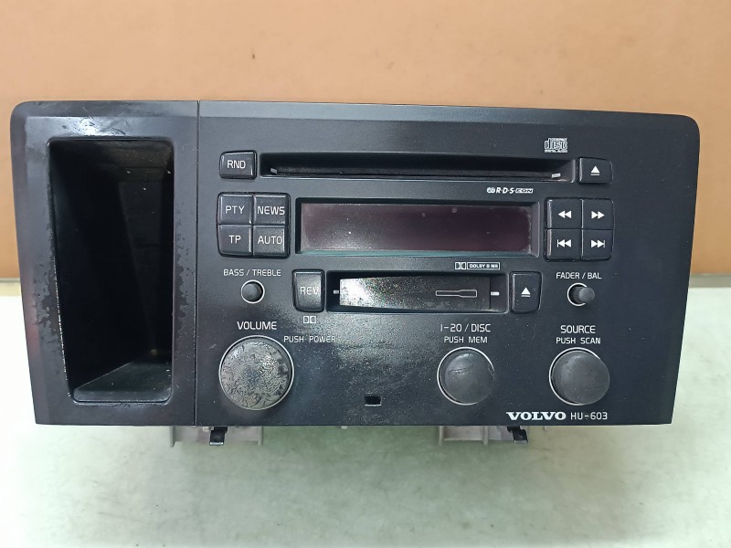 Recambio de sistema audio / radio cd para volvo s60 berlina 2.4 d referencia OEM IAM 306576371 9491792 9491217