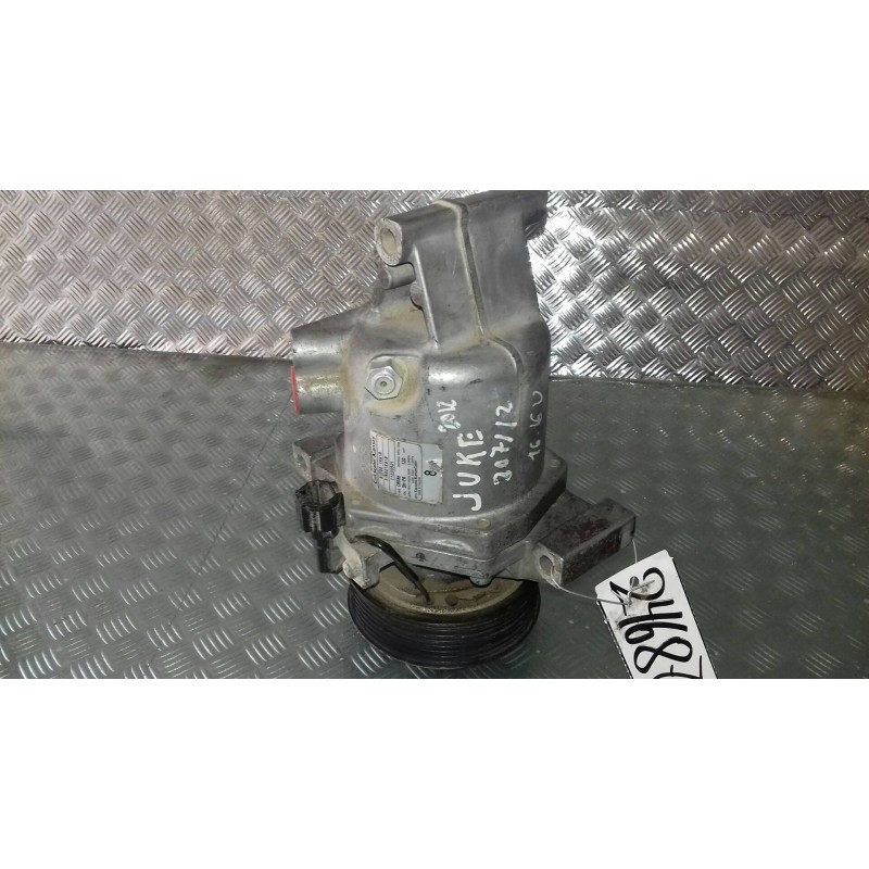 Recambio de compresor aire acondicionado para nissan juke (f15) acenta referencia OEM IAM 926001KA1B CR08B CALSONIC