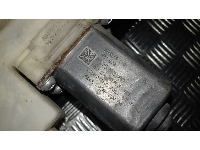 Recambio de elevalunas trasero derecho para citroen c4 picasso feel referencia OEM IAM 9676172380 C06449200 ELECTRICO