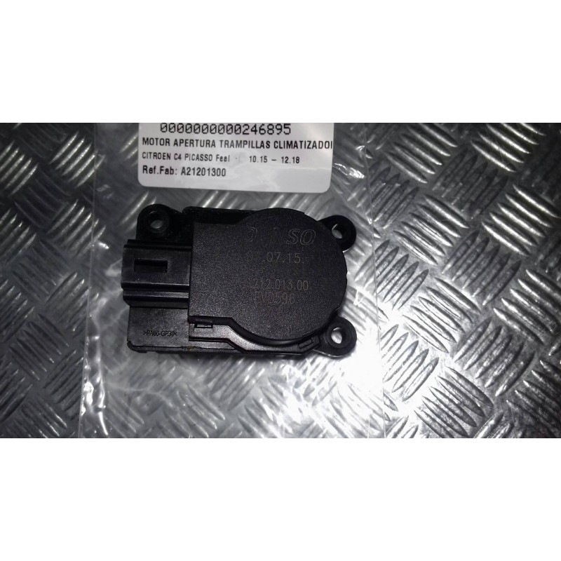 Recambio de motor apertura trampillas climatizador para citroen c4 picasso feel referencia OEM IAM A21201300 EVD596 DENSO