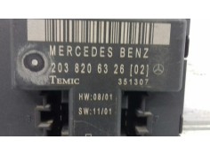 Recambio de modulo confort para mercedes-benz clase c (w203) sportcoupe c 220 cdi (203.706) referencia OEM IAM 2038206326(02) 35 2
