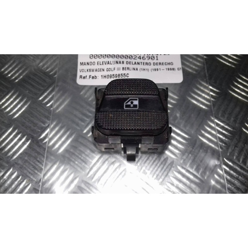 Recambio de mando elevalunas delantero derecho para volkswagen golf iii berlina (1h1) gti referencia OEM IAM 1H0959855C  CONECTO