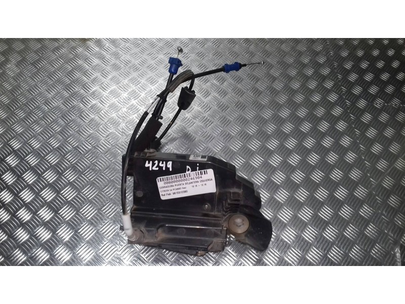 Recambio de cerradura puerta delantera izquierda para citroen c4 picasso feel referencia OEM IAM 9810310380  