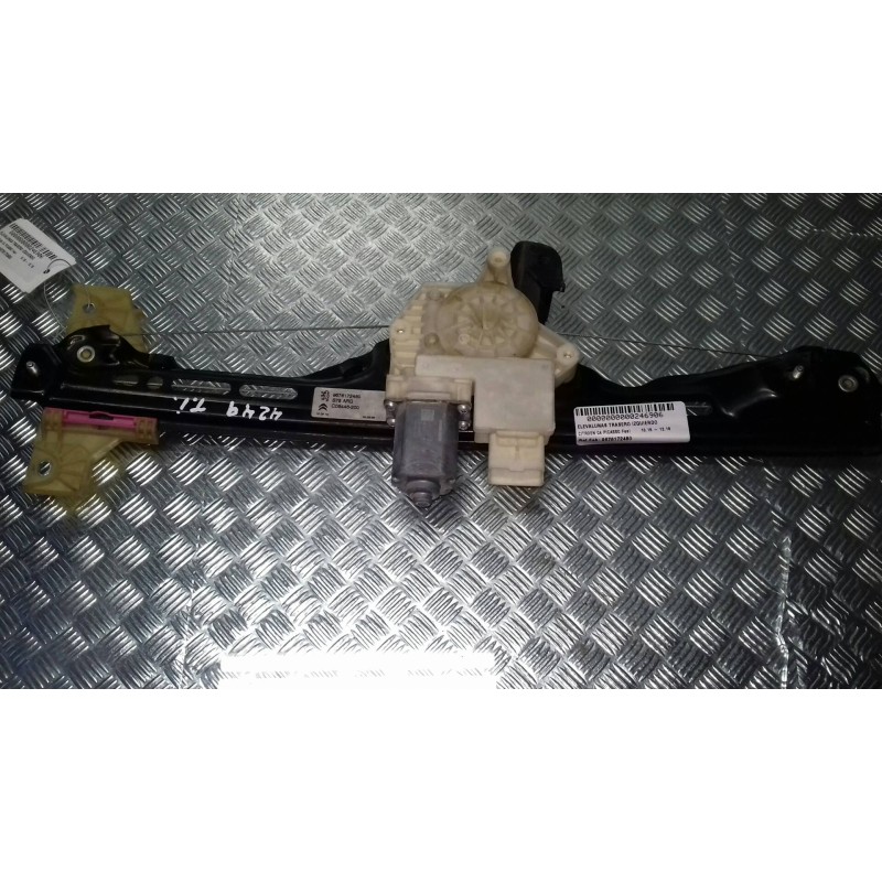 Recambio de elevalunas trasero izquierdo para citroen c4 picasso feel referencia OEM IAM 9676172480 C06448200 ELECTRICO