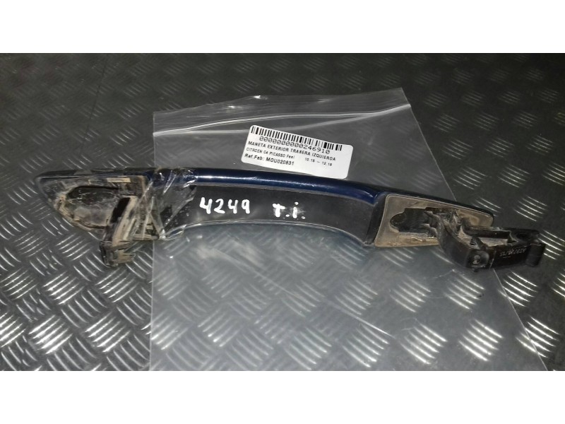 Recambio de maneta exterior trasera izquierda para citroen c4 picasso feel referencia OEM IAM MOU020831  