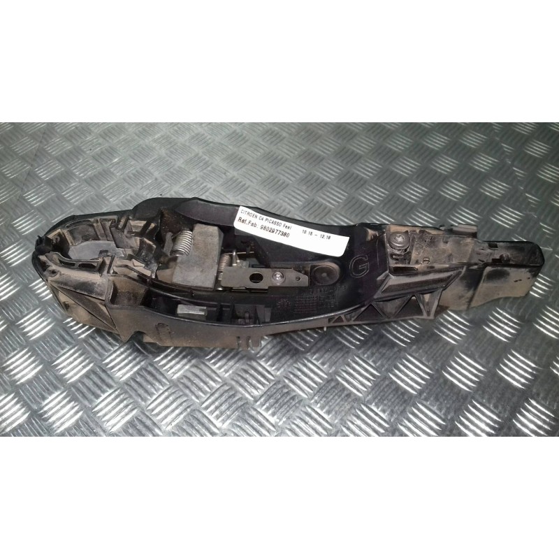 Recambio de soporte maneta exterior trasera izquierda para citroen c4 picasso feel referencia OEM IAM 9802977380  GE0024923