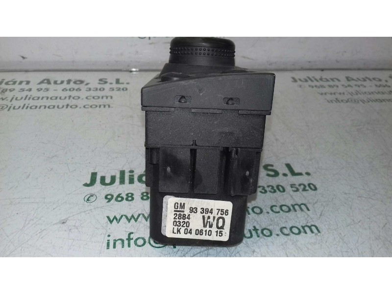 Recambio de mando luces para opel meriva cosmo referencia OEM IAM 93394756 04061015 