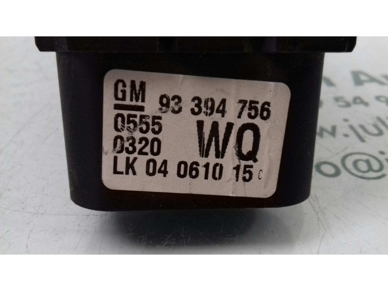 Recambio de mando luces para opel meriva enjoy referencia OEM IAM 93394756 04061015 