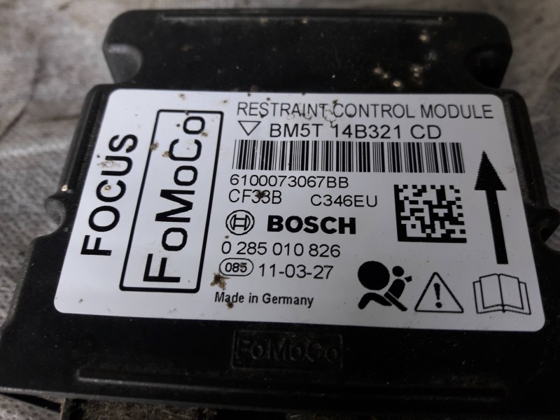 Recambio de centralita airbag para ford focus lim. (cb8) sport referencia OEM IAM BM5T14B321CD 0285010826 
