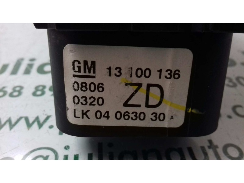 Recambio de mando luces para opel astra h berlina cosmo referencia OEM IAM 13100136 04063030 