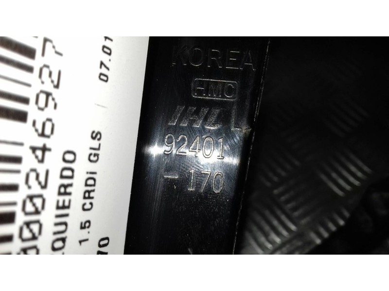 Recambio de piloto trasero izquierdo para hyundai matrix (fc) 1.5 crdi gls referencia OEM IAM 92401170  