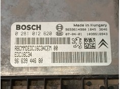 Recambio de centralita motor uce para citroen berlingo 1.6 hdi 75 xtr referencia OEM IAM 9663944680 0281012620 9659614980 2