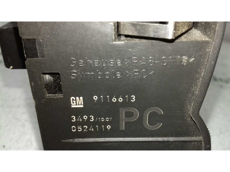 Recambio de mando luces para opel corsa c enjoy referencia OEM IAM 9116613 0524119 