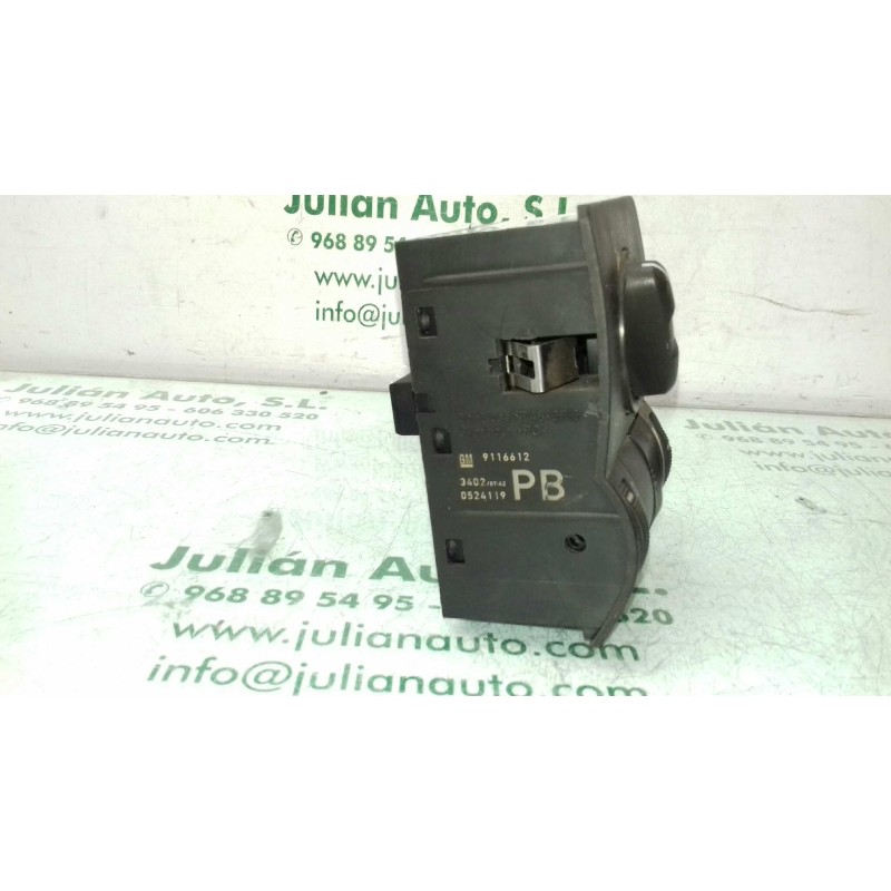 Recambio de mando luces para opel corsa c corsavan (comercial) referencia OEM IAM 9116612 0524119 