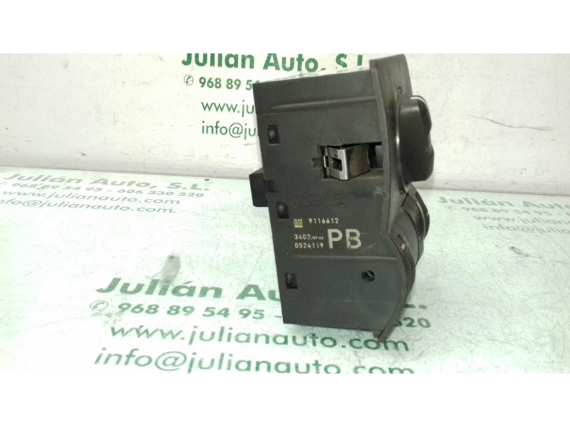 Recambio de mando luces para opel corsa c corsavan (comercial) referencia OEM IAM 9116612 0524119 