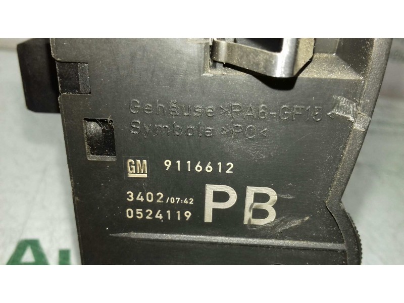 Recambio de mando luces para opel corsa c corsavan (comercial) referencia OEM IAM 9116612 0524119 