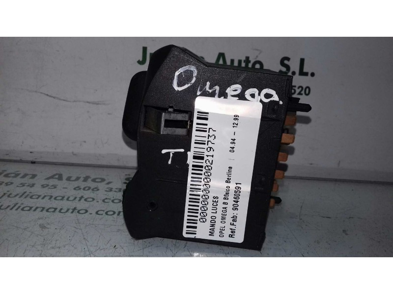 Recambio de mando luces para opel omega b básico berlina referencia OEM IAM 90460591  