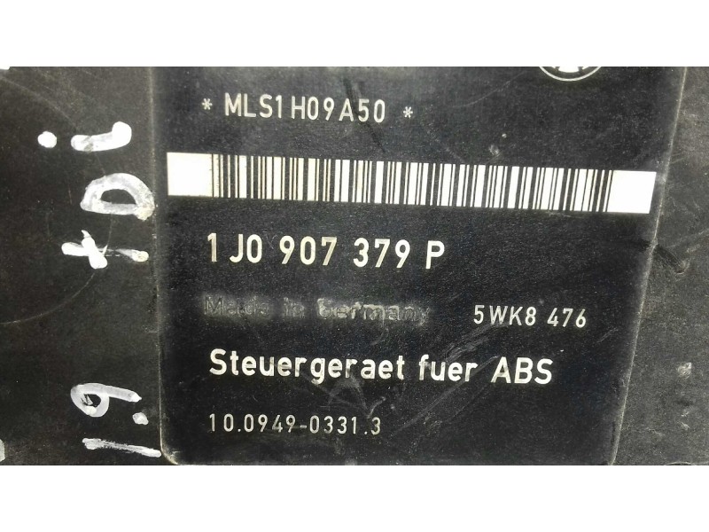 Recambio de abs para volkswagen sharan (7m6/7m9) advance referencia OEM IAM 7M3614111H 1J0907379P 10020402094