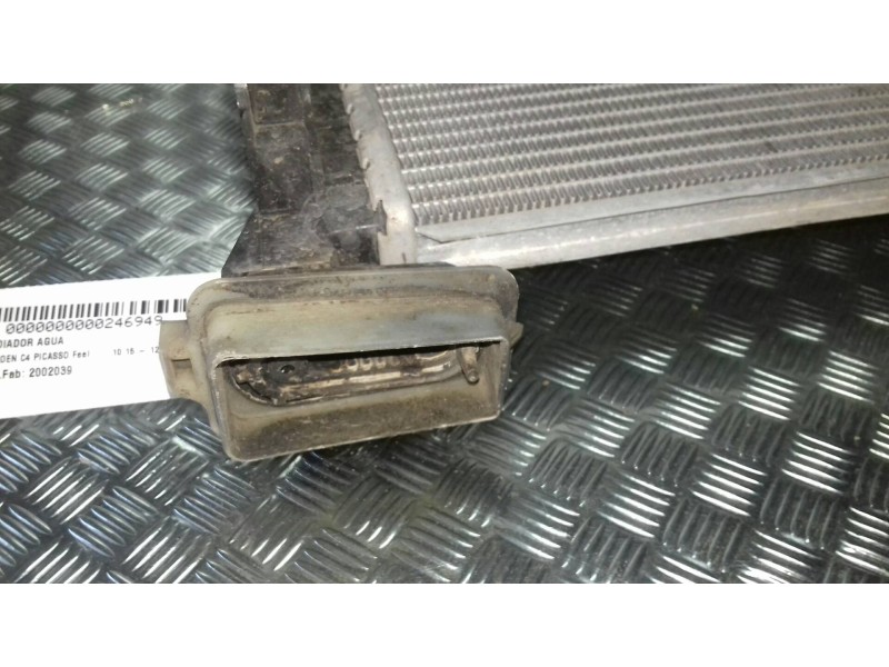 Recambio de radiador agua para citroen c4 picasso feel referencia OEM IAM 2002039 200203959302 59302