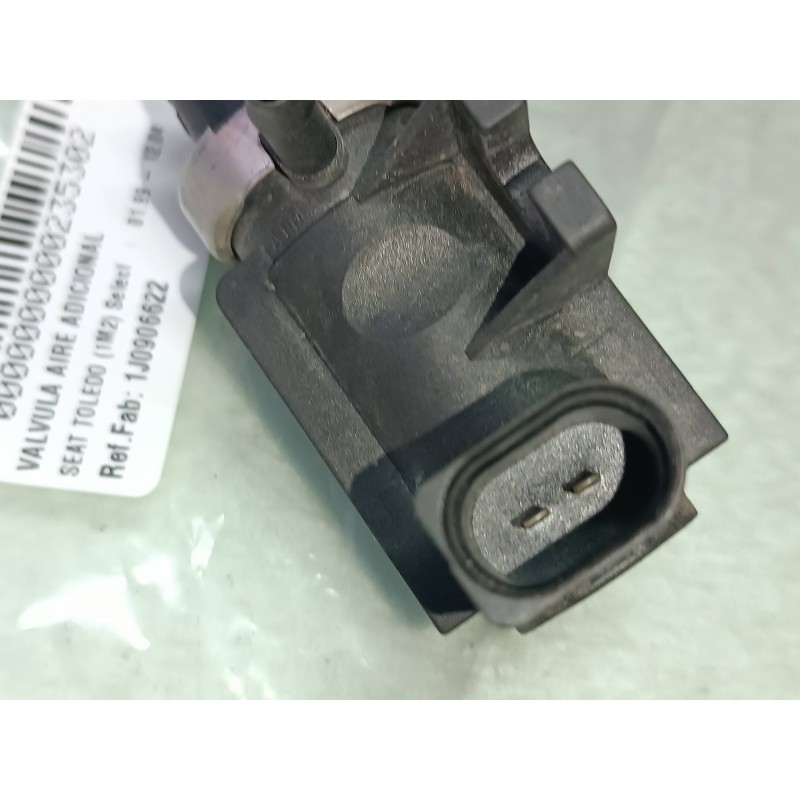 Recambio de valvula aire adicional para seat toledo (1m2) select referencia OEM IAM 1J0906622 72290320 CONECTOR 2 PINES