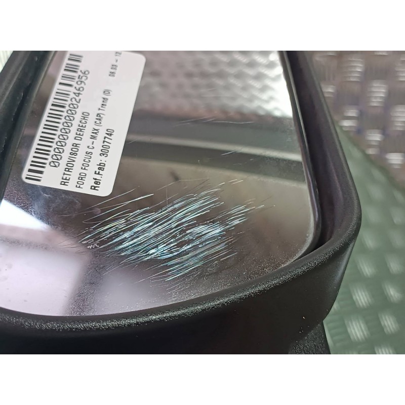 Recambio de retrovisor derecho para ford focus c-max (cap) trend (d) referencia OEM IAM 3007740  ELECTRICO