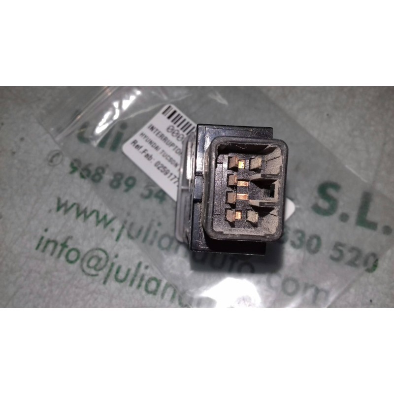 Recambio de interruptor para hyundai tucson (jm) 2.0 crdi comfort referencia OEM IAM 025917774970 4+2 PINES LUNA TERMICA