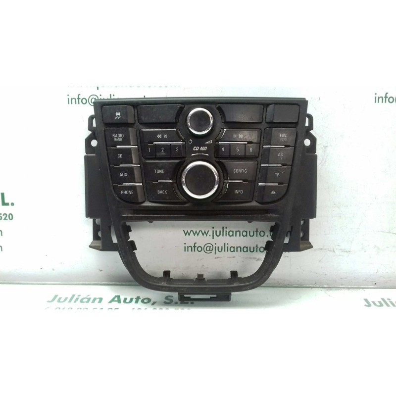 Recambio de sistema audio / radio cd para opel astra j lim. enjoy referencia OEM IAM 13346050 28273787 