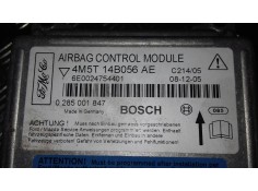 Recambio de centralita airbag para ford focus c-max (cap) trend (d) referencia OEM IAM 4M5T14B056AE 0285001847 BOSCH 2
