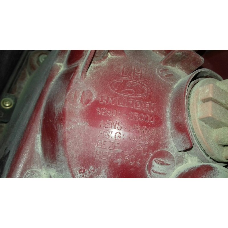 Recambio de piloto trasero izquierdo para hyundai santa fe (bm) 2.2 crdi style 4x4 referencia OEM IAM 924012B000  