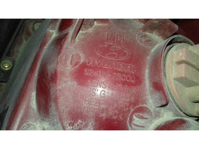 Recambio de piloto trasero izquierdo para hyundai santa fe (bm) 2.2 crdi style 4x4 referencia OEM IAM 924012B000  