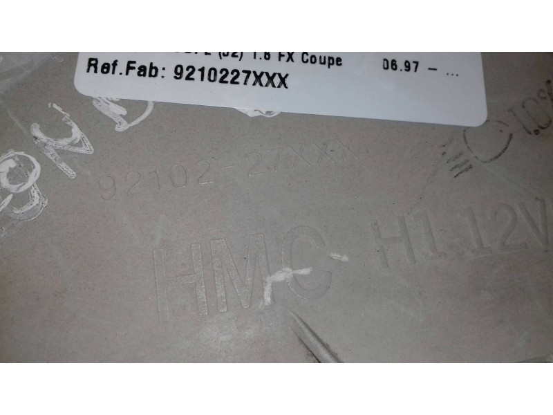 Recambio de faro derecho para hyundai coupe (j2) 1.6 fx coupe referencia OEM IAM 9210227XXX  