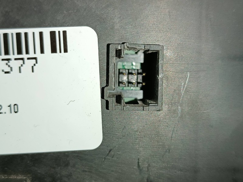 Recambio de mando climatizador para peugeot 308 sport referencia OEM IAM 96718462XT  VALEO