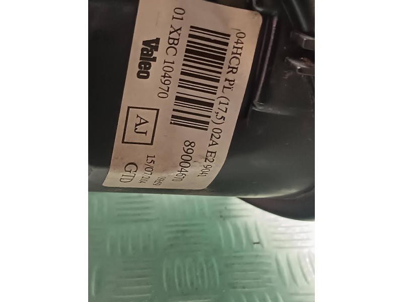 Recambio de faro izquierdo para mg rover serie 25 (rf) classic (3-ptas.) referencia OEM IAM 89004670  VALEO